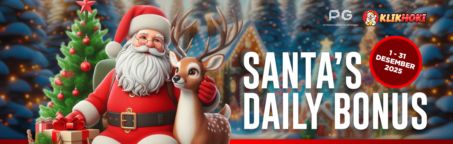 Santa’s Daily Bonus