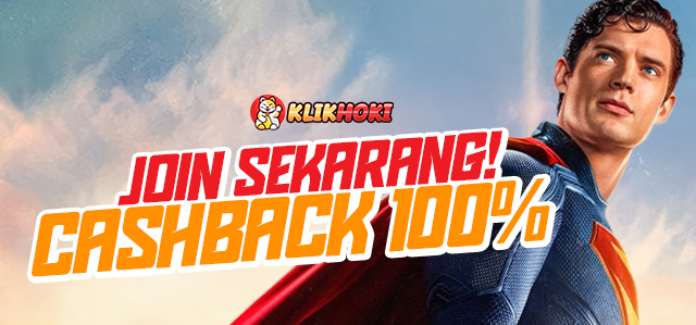 Join Sekarang, Cashback 100%!