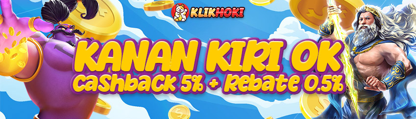Cashback 5% + Rollingan 0,5% Sportsbook Slot HOKI