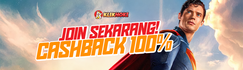 Join Sekarang, Cashback 100%!