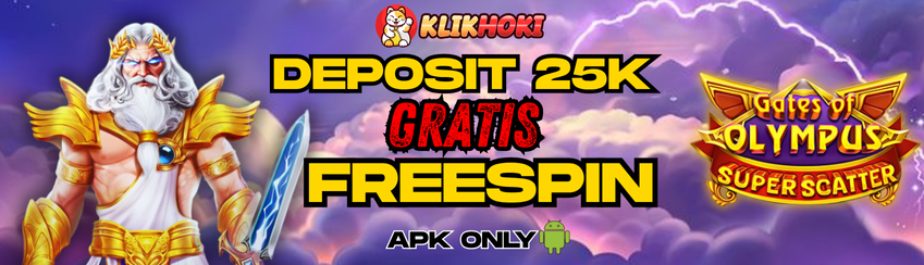 Deposit 25K Gratis Freespin [ APK ONLY ]