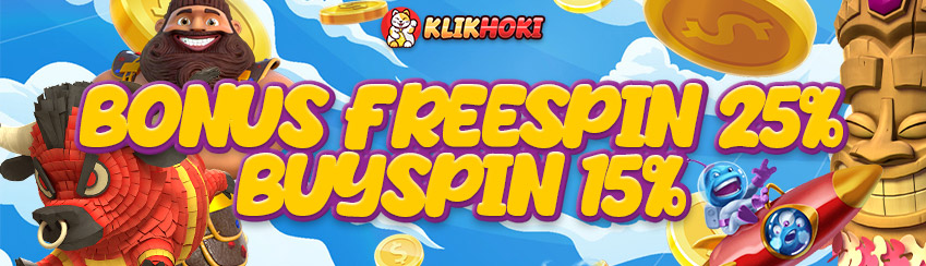 Bonus Freespin & Buyspin up to 25%